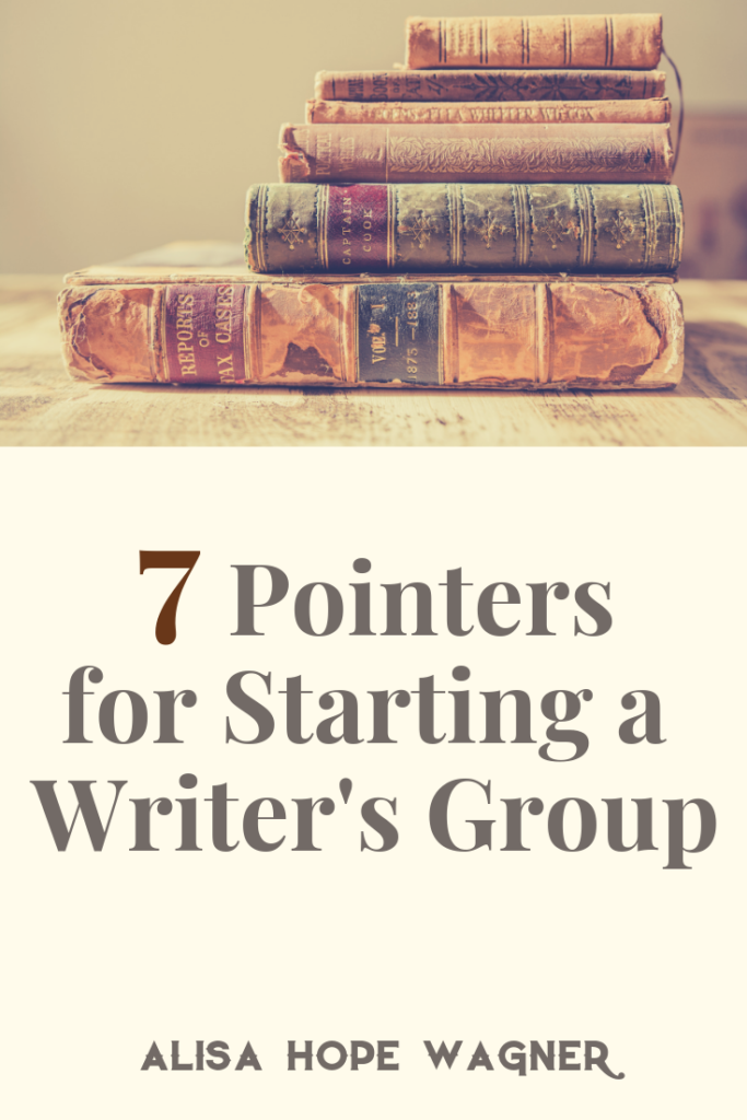 7 Pointers for Staring a Writers Group