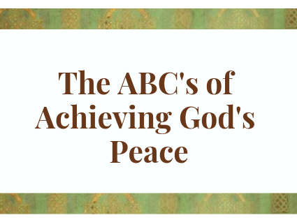 Achieving God's Peace