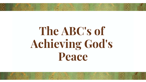 Achieving God's Peace