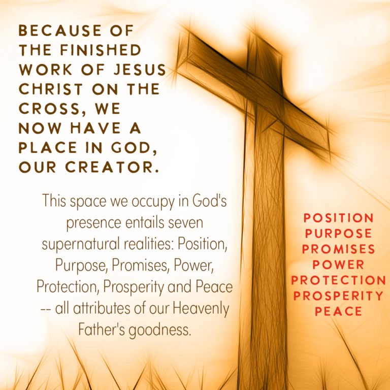 Our Place in God through Jesus: (1) Position - Alisa Hope Wagner